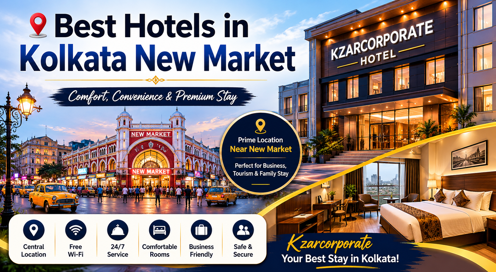 Best hotels in Kolkata New Market