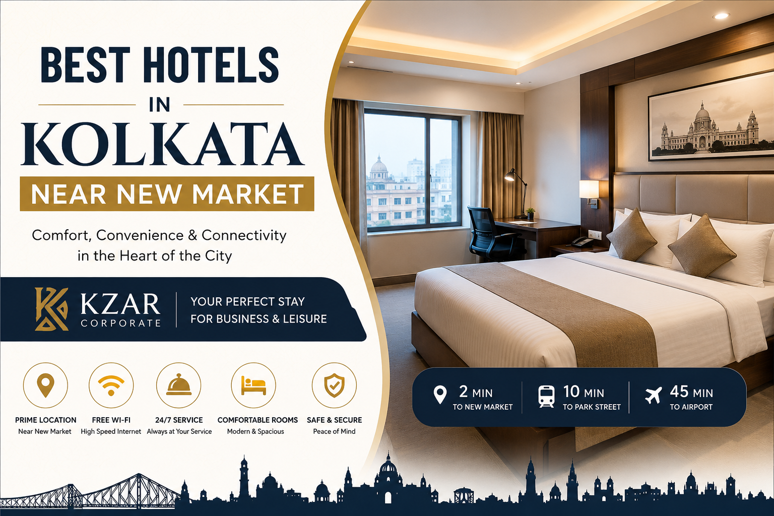 Best Hotels in Kolkata Near New Market