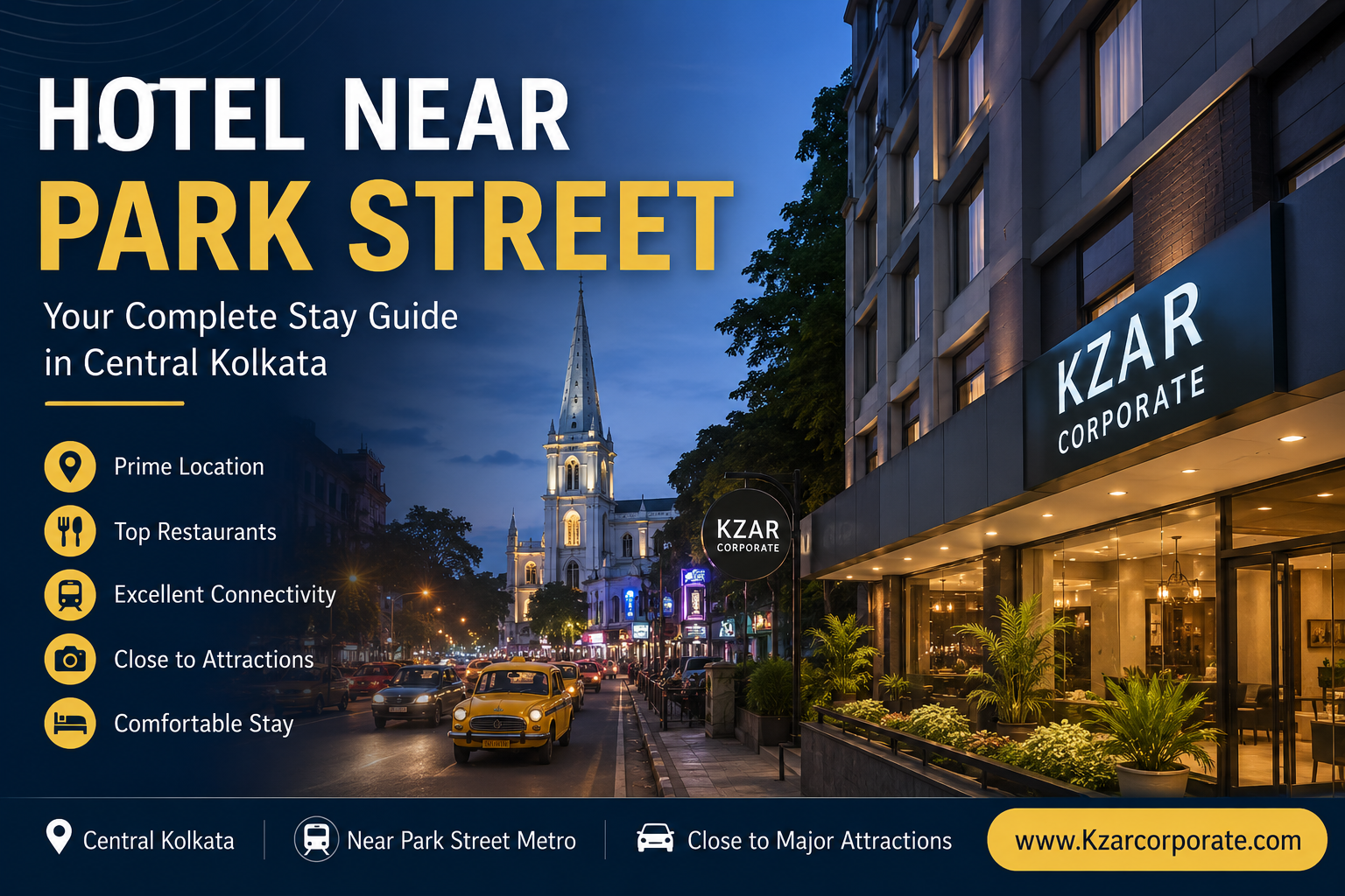 hotel near park street
