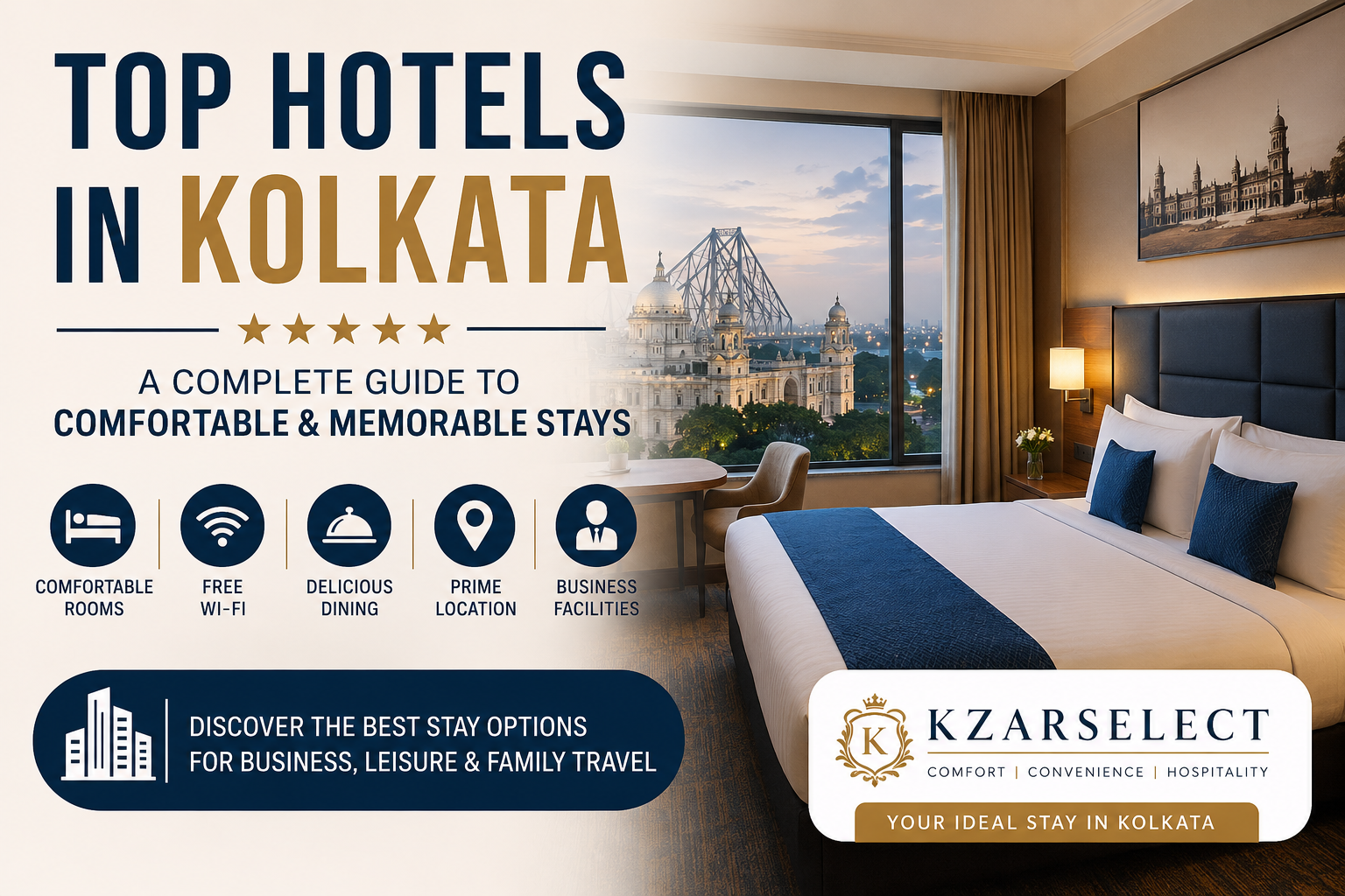 Top hotels in Kolkata