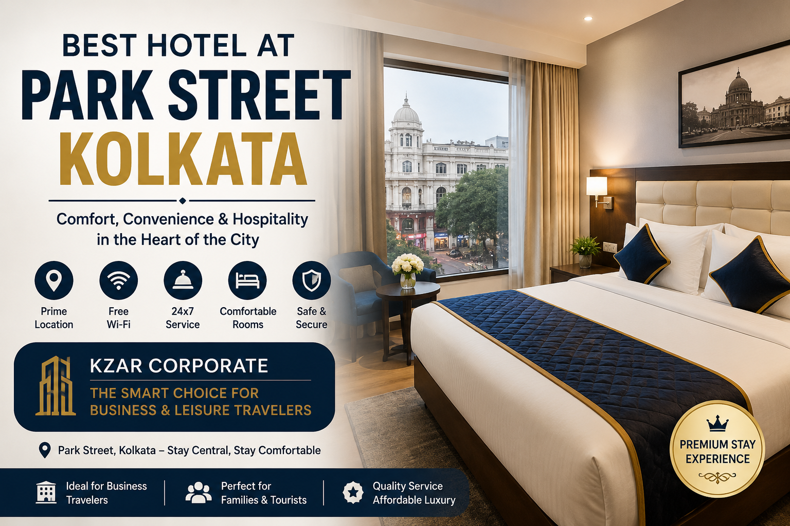 best hotel at park street kolkata