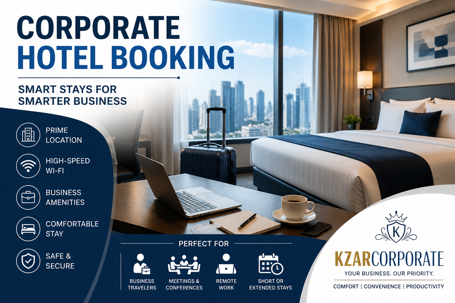 Corporate hotel booking