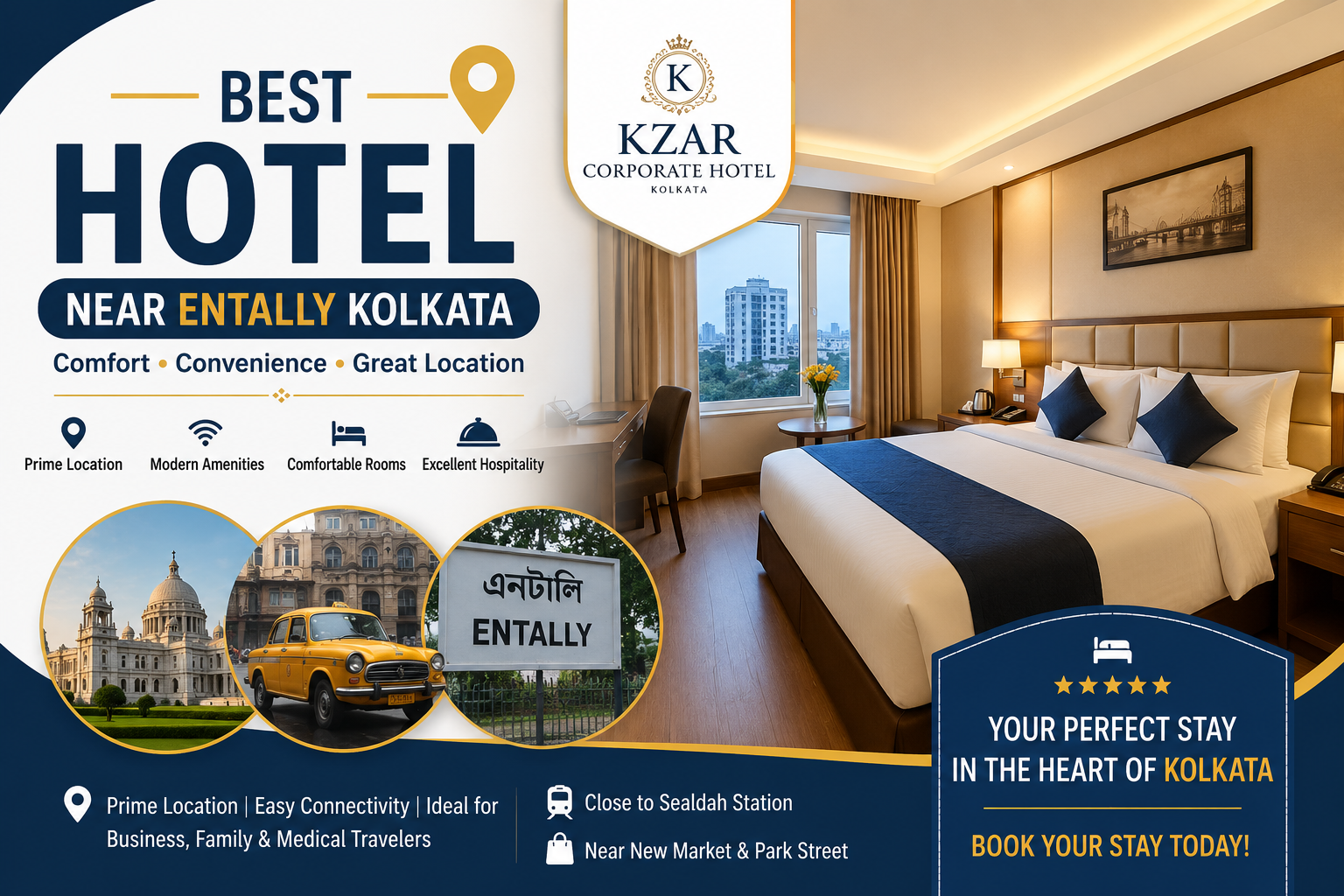 hotel near Entally Kolkata