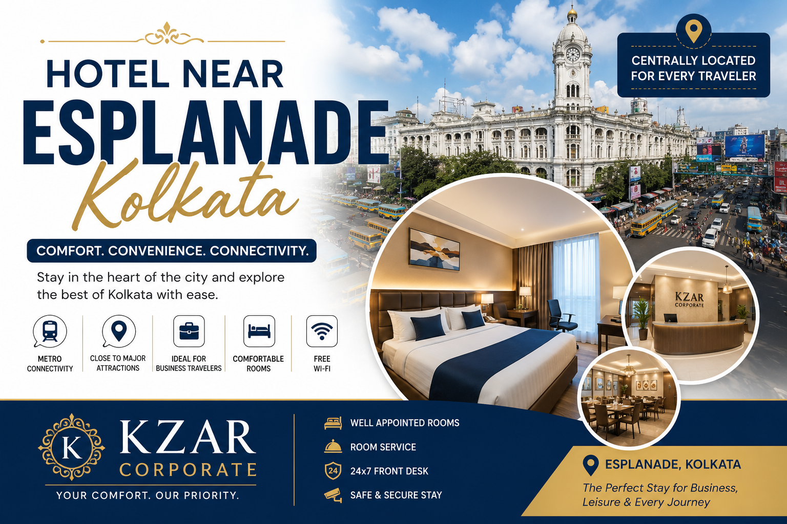 Hotel Near Esplanade Kolkata