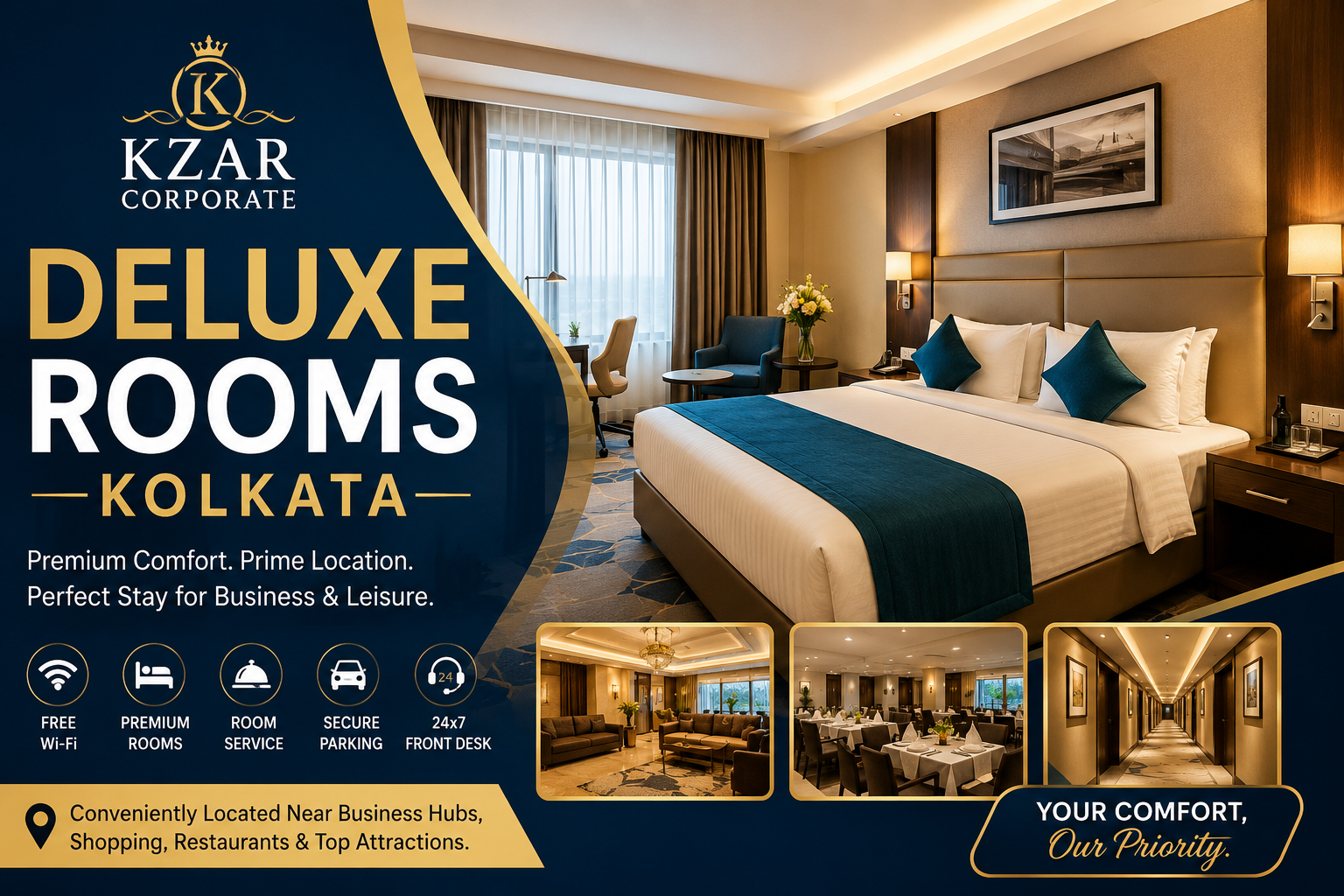 Deluxe rooms Kolkata