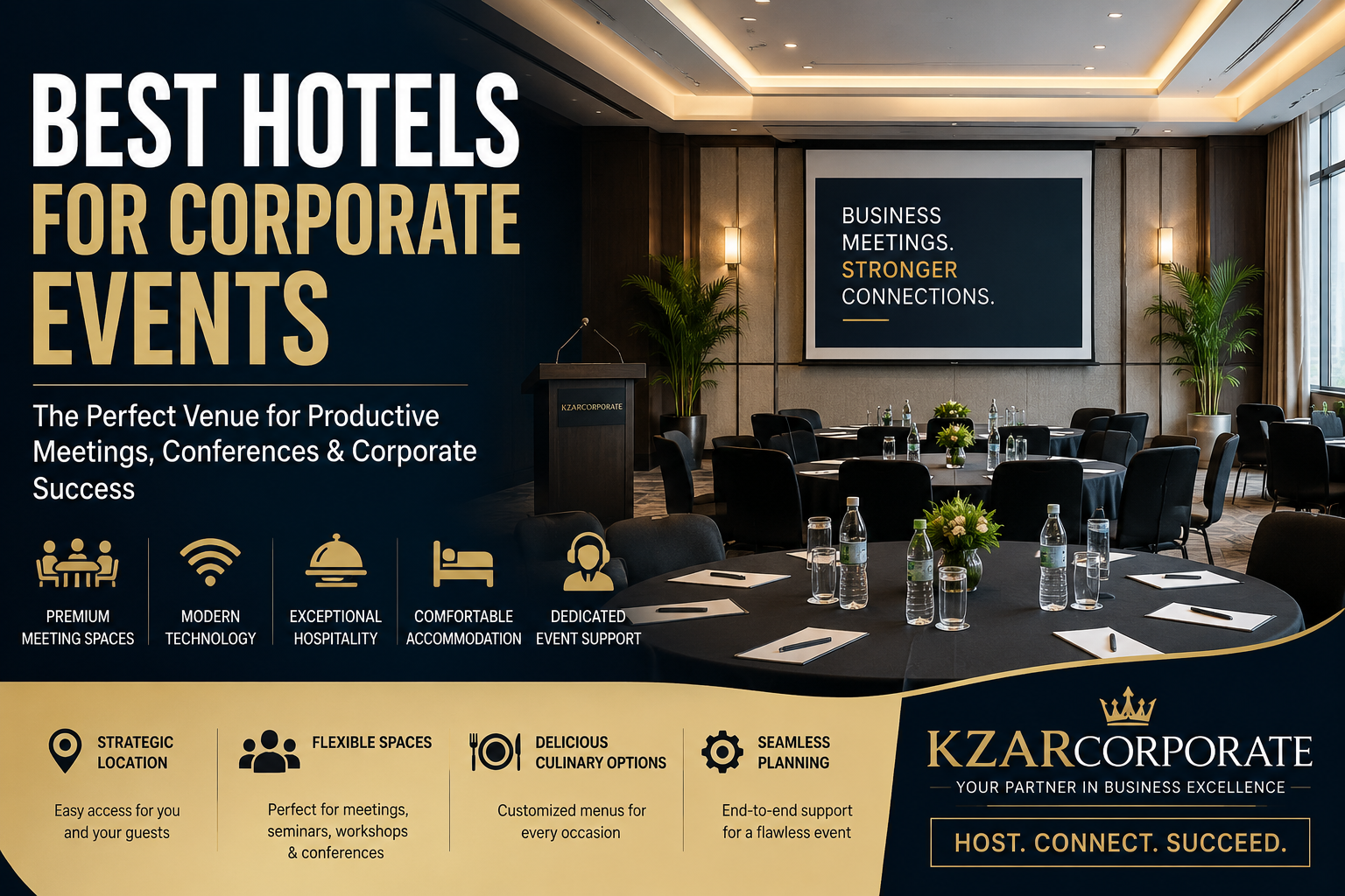 Best Hotels for Corporate Events