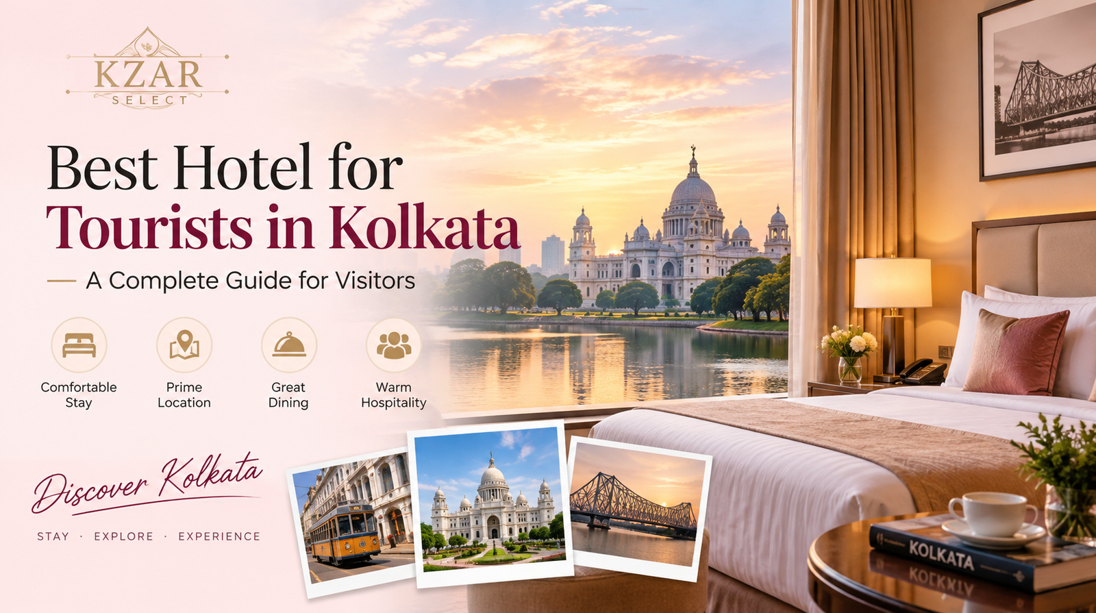 best hotel for tourists in Kolkata