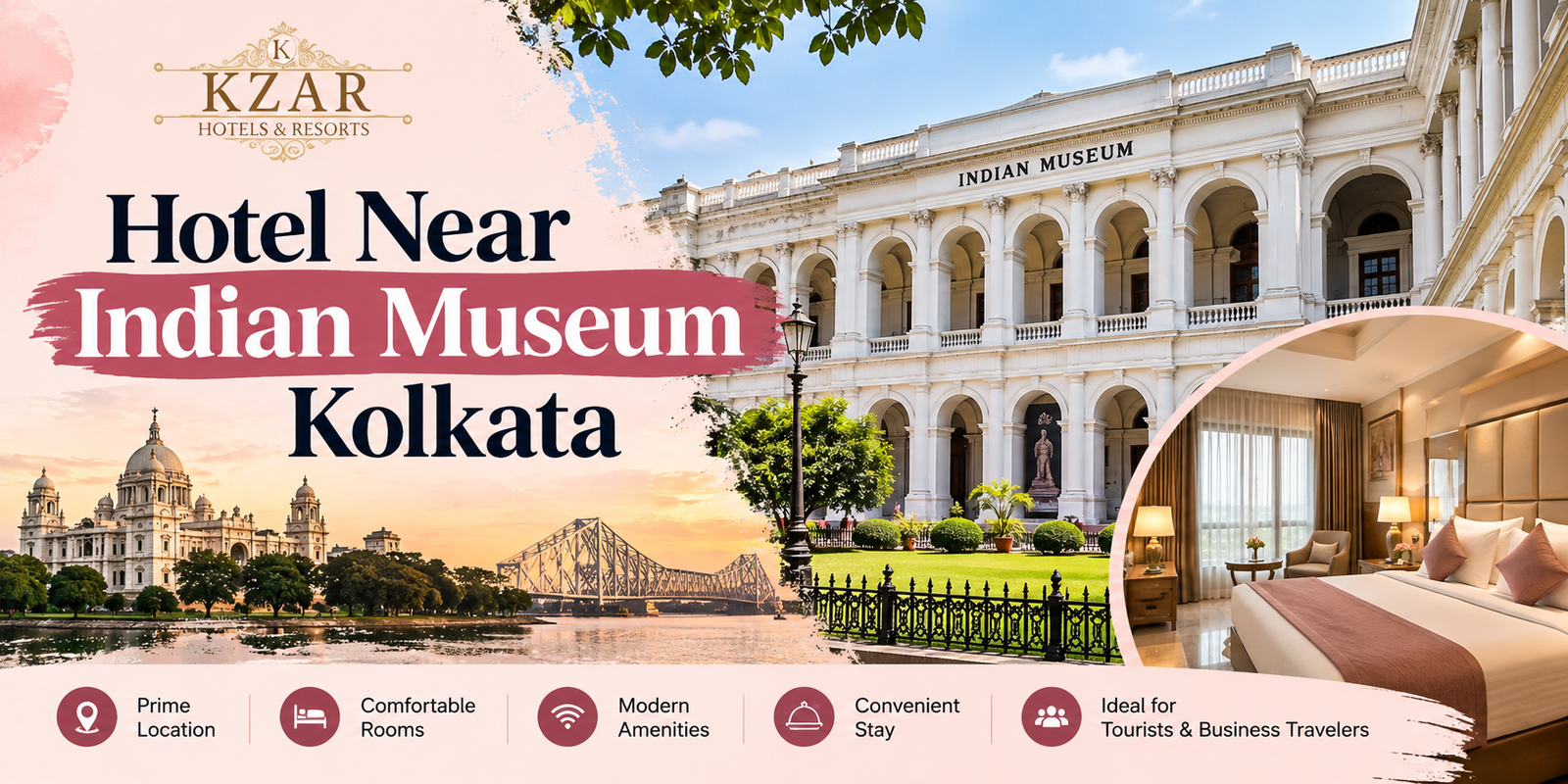 Hotel Near Indian Museum Kolkata